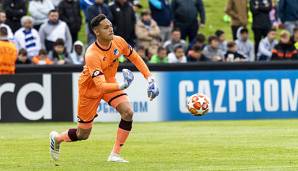 Daniel Klein von der TSG 1899 Hoffenheim musste gleich drei Mal hinter sich greifen.