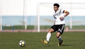 Nnamdi Collins ist Kapitän der deutschen U16-Nationalelf.