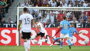 Joshua Kimmich schießt Deutschland in Führung.