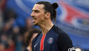 Zlatan Ibrahimovic kam 2012 vom AC Milan zu Paris Saint Germain