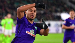 Serge Gnabry spielt bei Werder Bremen