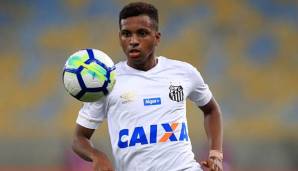 Rodrygo spielt beim FC Santos.