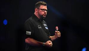 James Wade spielt gegen Seigo Asada.