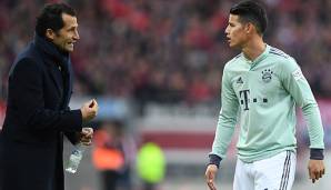 James Rodriguez musste gegen Nürnberg verletzt raus.