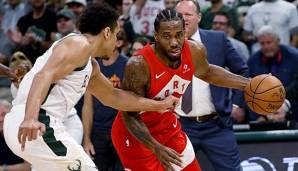 Kawhi Leonard kann mit seinen Raptors kommende Nacht in die Finals einziehen.