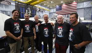 Der FC Bayern besuchte auf seiner US-Tour das Johnson Space Center in Houston.