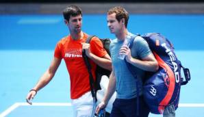 Djokovic und Murray.