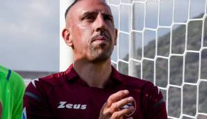 Franck Ribery spielt seit dieser Saison für US Salernitana.