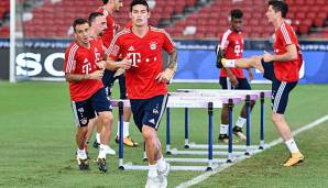 James Rodriguez ist wieder ins Training eingestiegen