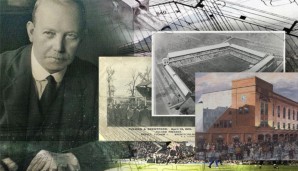 Archibald Leitch entwarf unter anderem die immer noch erhaltene Haupttribüne des Craven Cottage