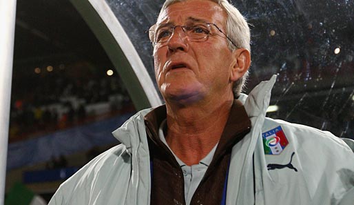 Insbesondere Marcelo Lippi sah sich nach der Pleite gegen Brasilien harter Kritik ausgesetzt