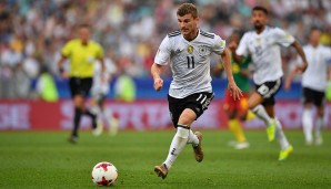 Timo Werner: Der Leipziger steht nicht nur als Confed-Cup-Sieger da, sondern auch als Torschützenkönig, als entscheidender Mann im Finale - kurzum: als größter Gewinner der deutschen Russland-Reise. Note: 1,5