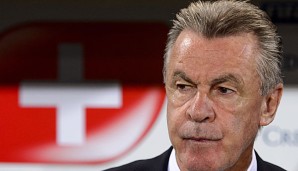 Ottmar Hitzfeld hat für die Schweiz das Achtelfinale als Ziel ausgegeben