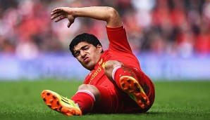 Luis Suarez verpasste mit dem FC Liverpool denkbar knapp die englische Meisterschaft