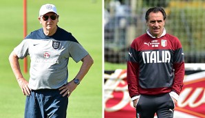 Für Roy Hodgson und Cesare Prandelli steht direkt im ersten Duell alles auf dem Spiel