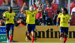 James Rodriguez und Radamel Falcao kennen sich vom AS Monaco