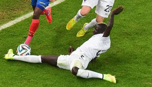 Voller Einsatz: Mamadou Sakho erreichte mit Frankreich das Achtelfinale