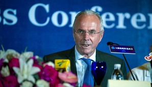 Sven-Göran Eriksson führte England zur WM 2002 in Japan und Südkorea