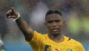 Samuel Eto'o ist mir Kamerun bereits aus dem Turnier ausgeschieden