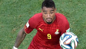 Kevin-Prince Boateng wurde gestern bereits früh ausgewechselt