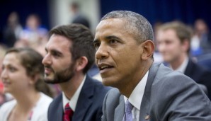 Barack Obama fieberte beim Achtelfinale gegen die Belgier mit dem US-Team