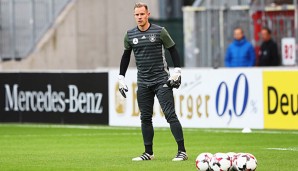 Marc-Andre ter Stegen steht am Freitag gegen San Marino im Tor