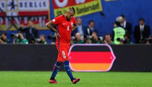 Arturo Vidal unterlief zu allem Überfluss ein Eigentor gegen Paraguay