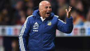 Jorge Sampaoli übernahm die argentinische Elf im Juni 2017.