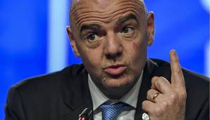 Gianni Infantino möchte bei der WM hart durchgreifen.