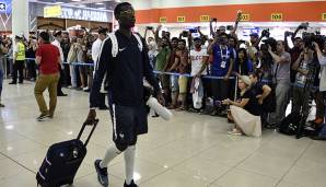 Zu Mittag bestiegen Paul Pogba und Co. in Moskau das Flugzeug Richtung Heimat.