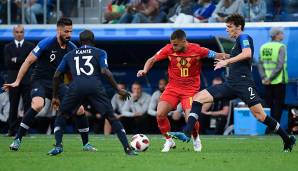 Eden Hazard: Von Beginn an der auffälligste Belgier. Ging oft ins Dribbling, teilweise aber etwas zu übermütig. Kam zweimal gefährlich zum Abschluss: in der 15. knapp rechts vorbei, in der 19. lenkte Varane seinen Schuss übers Tor. Note: 2,5.