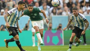 Argentinien führt zur Pause gegen Saudi-Arabien mit 1:0