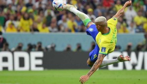 Richarlison führte Brasilien gegen Serbien zum Sieg.