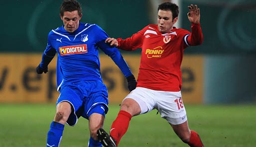 Marc-Andre Kruska (r.) spielt seit 2009 bei Energie Cottbus und ist inzwischen sogar Kapitän