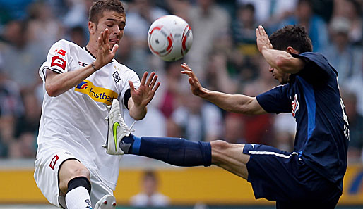 Christian Dorda (l.) wechselt von Gladbach zu Greuther Fürth