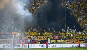 Die Dynamo-Fans sorgen ebenfalls für keine guten Schlagzeilen