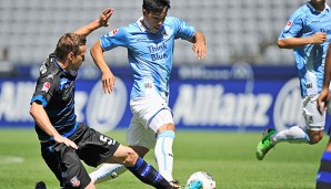 Manuel Konrad (l.) steht in dieser Saison bei 18 Einsätzen