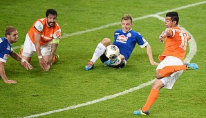 Elton da Costa (r.) geht nicht mit Darmstadt in die 2. Liga