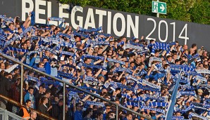 Diese Fans des SV Darmstadt können ihr Team auch friedlich unterstützen