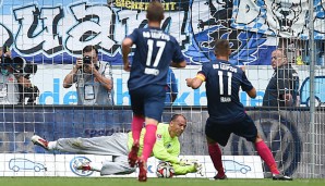 Gabor Kiraly konnte gegen Leipzig immerhin einen Elfmeter parieren