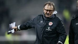 Ewald Lienen bekommt Rückendeckung von Thomas Meggle