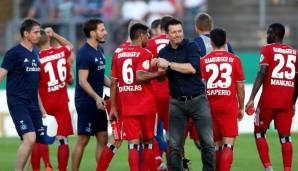 Der HSV trifft heute auf Arminia Bielefeld.