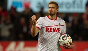 Simon Terodde vom 1. FC Köln ist in der 2. Liga vor dem Tor das Maß aller Dinge.