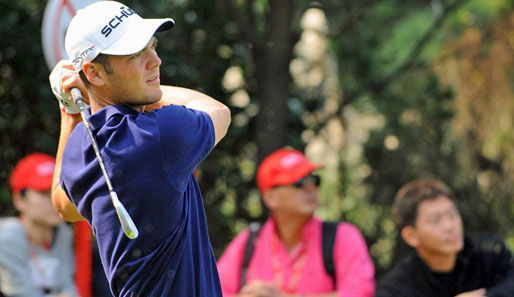 Martin Kaymer liegt bei dem Singapur Open auf dem 14. Rang