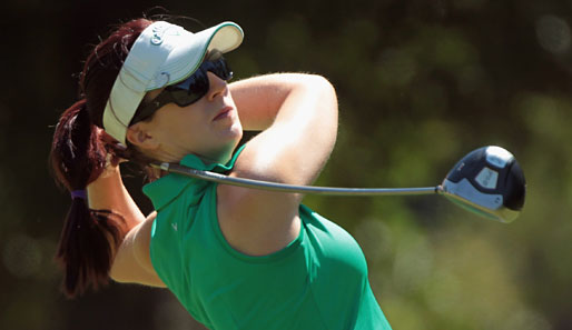 Sandra Gal hat bei den Ladies German Open einen soliden Start erwischt