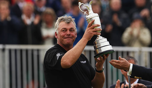 Darren Clarke hat bei der British Open seinen ersten Major-Sieg errungen