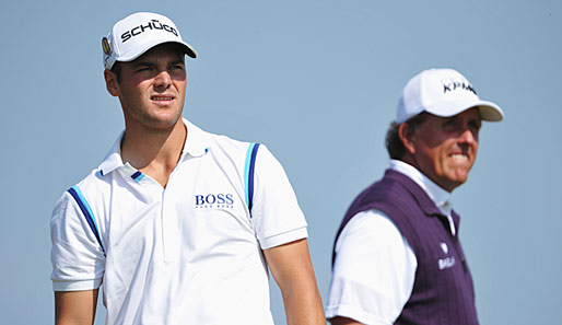 Martin Kaymer und Phil Mickelson liegen bei der British Open gut im Rennen