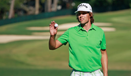 Aaron Baddeley ist in Atlanta vor der letzten Runde in Führung gegangen