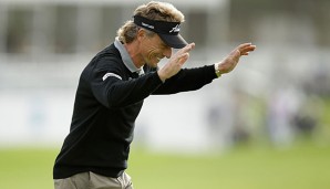 Bernhard Langer musste sich Fred Couples geschlagen geben