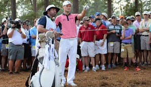 Martin Kaymer trieb sich am Samstag immer mal wieder leicht abseits der Spielbahnen herum